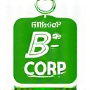 Logo de B-Corp, indicando certificación empresarial pendiente.