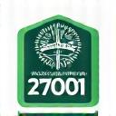 Logotipo de la certificación ISO 27001