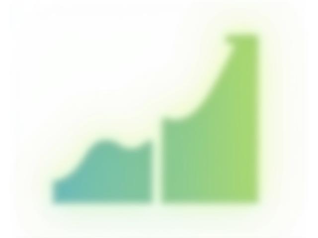 Gráfico dinámico que muestra una proyección de reducción de costos y aumento de ingresos a lo largo del tiempo gracias a la inversión en sostenibilidad.