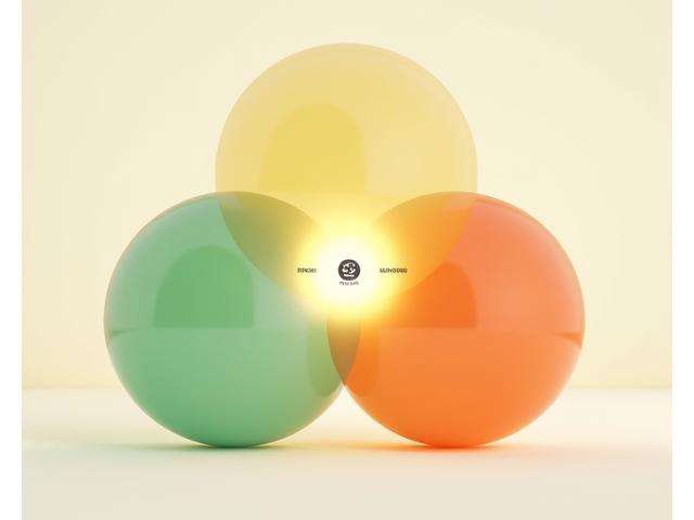 Diagrama de Venn estilizado que muestra la intersección entre 'Sostenibilidad', 'Inclusión' y 'Diseño Genderless', ilustrando cómo Naya Cortes opera en el centro de estos tres conceptos.
